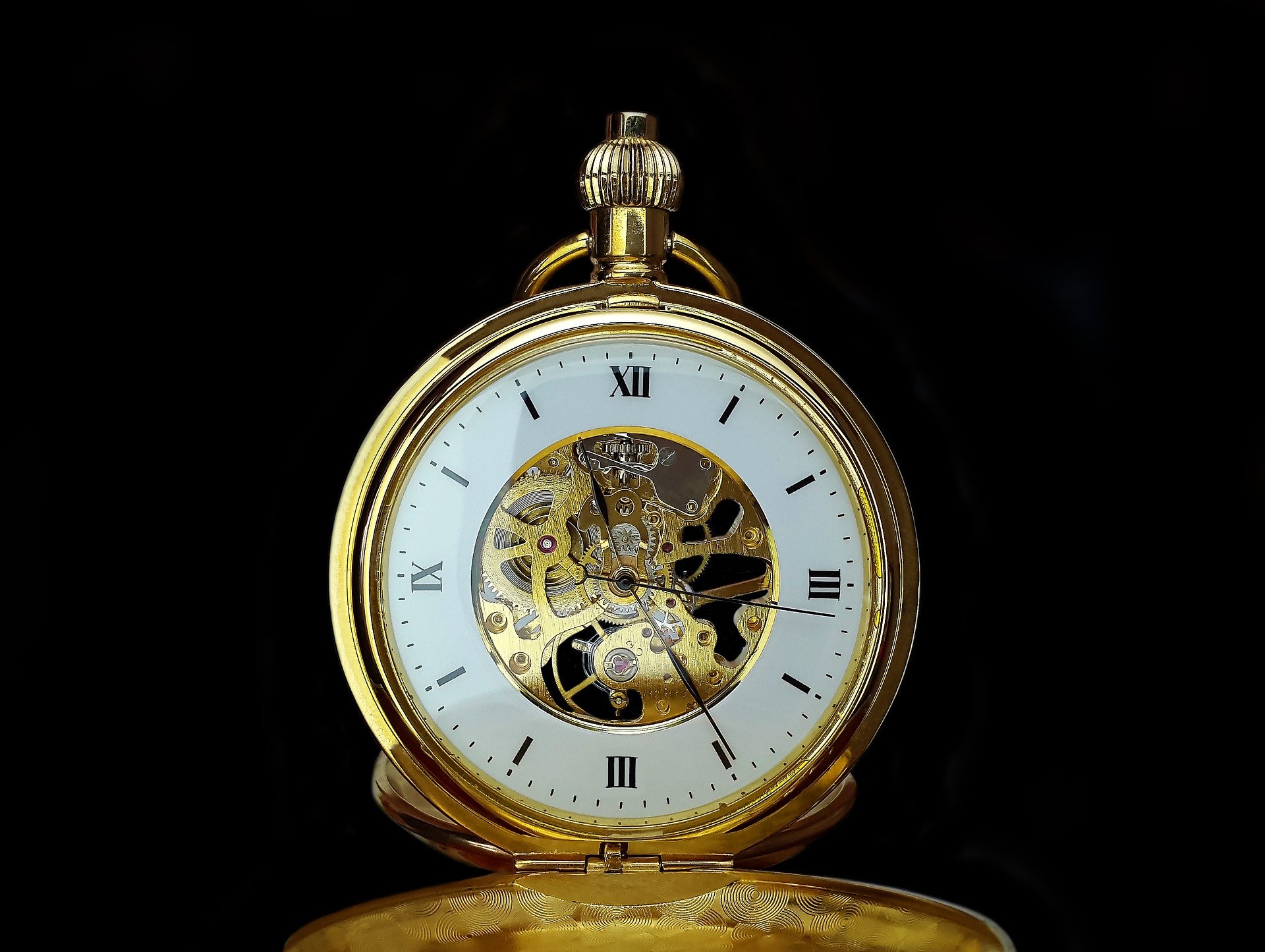 Pocket Watch Time Clock Old Hours Clock Fac